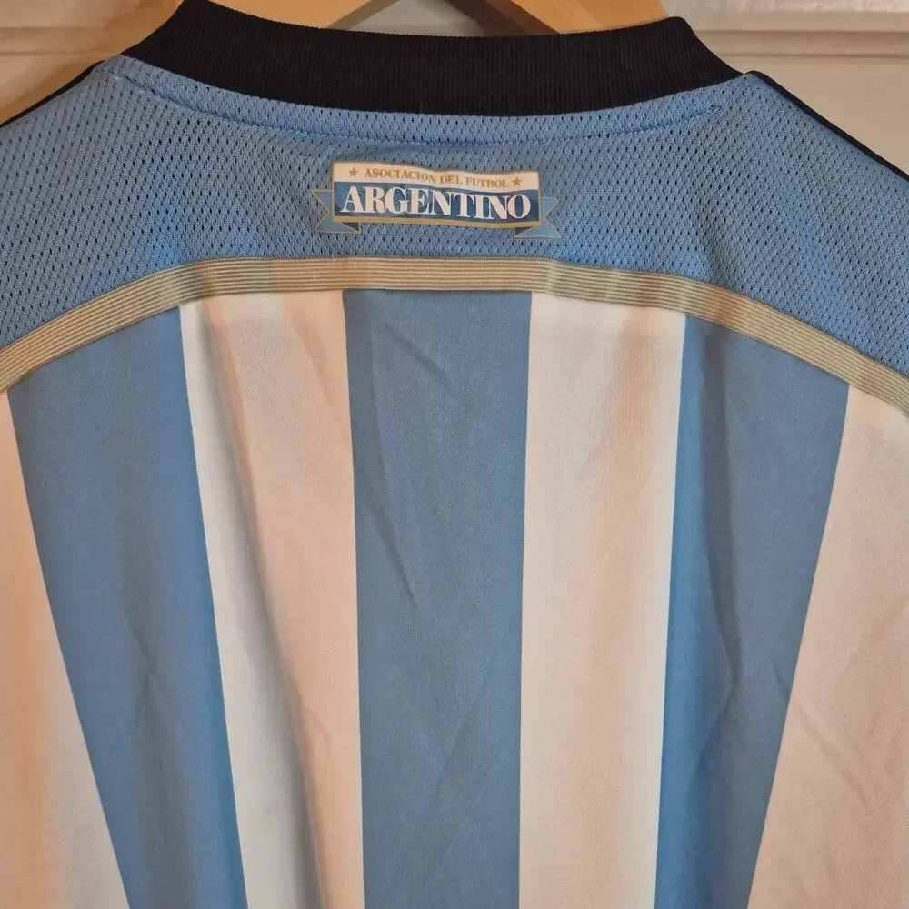 Vintage Argentina Home FIFA World Cup Brazil 2014 (S) Rare Soccer
